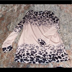 Tickled Teal Leopard Tunic